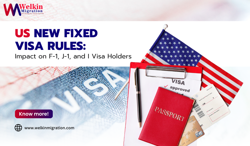 US Fixed Visa Rules Explained: Effects on F-1, J-1, I Visas