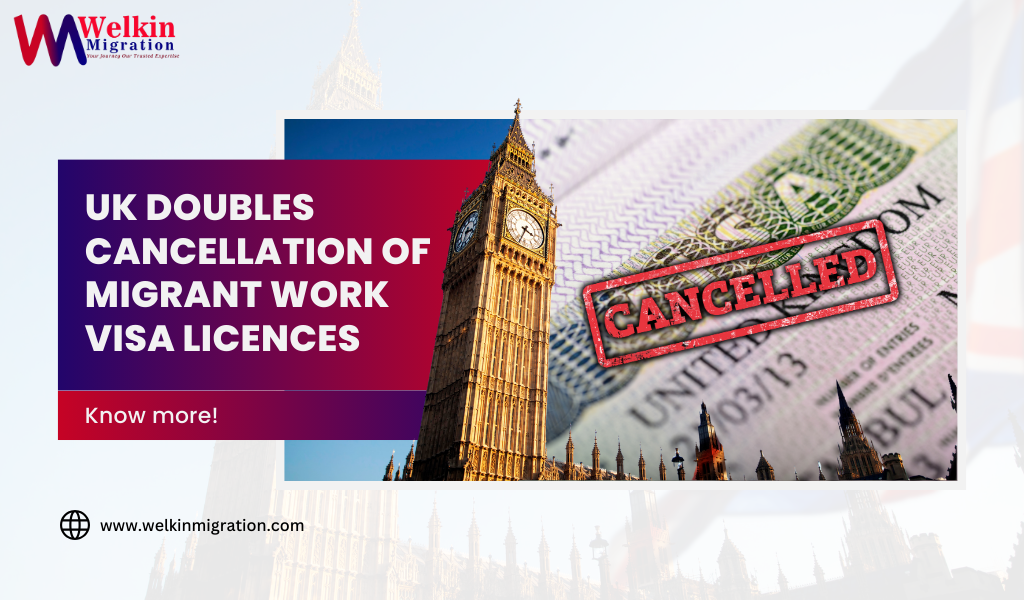  UK Doubles Cancellation of Migrant Work Visa Licences