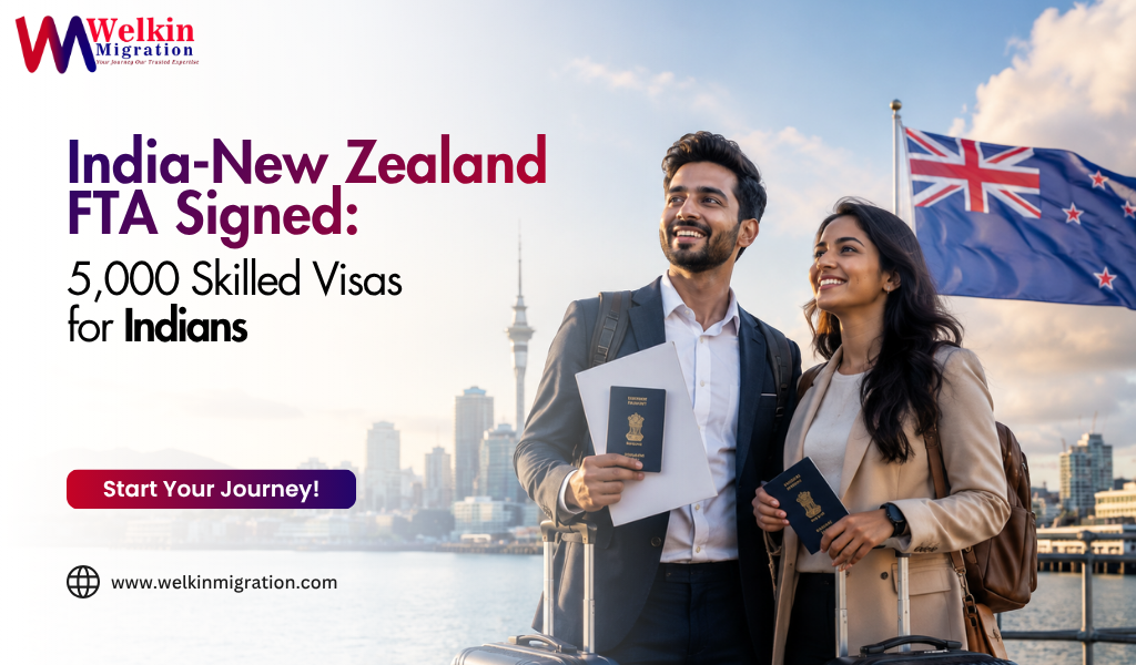 India-New Zealand FTA Signed: 5,000 Skilled Visas for Indians